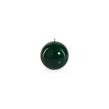 Lacquer Ball Candle - Dark Green - Candles by Carlyle Avenue