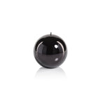 Metallic Ball Candle - Matte Pearl Black - Candles by Carlyle Avenue
