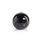 Metallic Ball Candle - Matte Pearl Black - Candles by Carlyle Avenue
