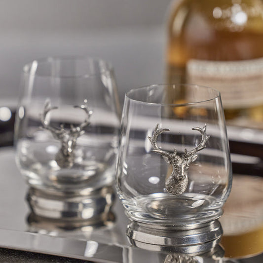 St. Anton Pewter Tumblers, Set of 4 - Drinkware by Carlyle Avenue