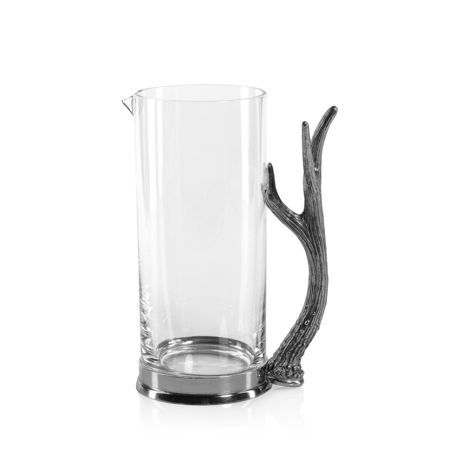 Davos Glassware with Pewter Antler Collection