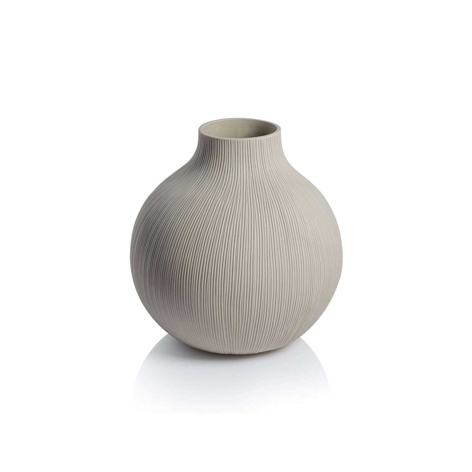 Punta Mita Ceramic Vase - Cream - Vases by Carlyle Avenue