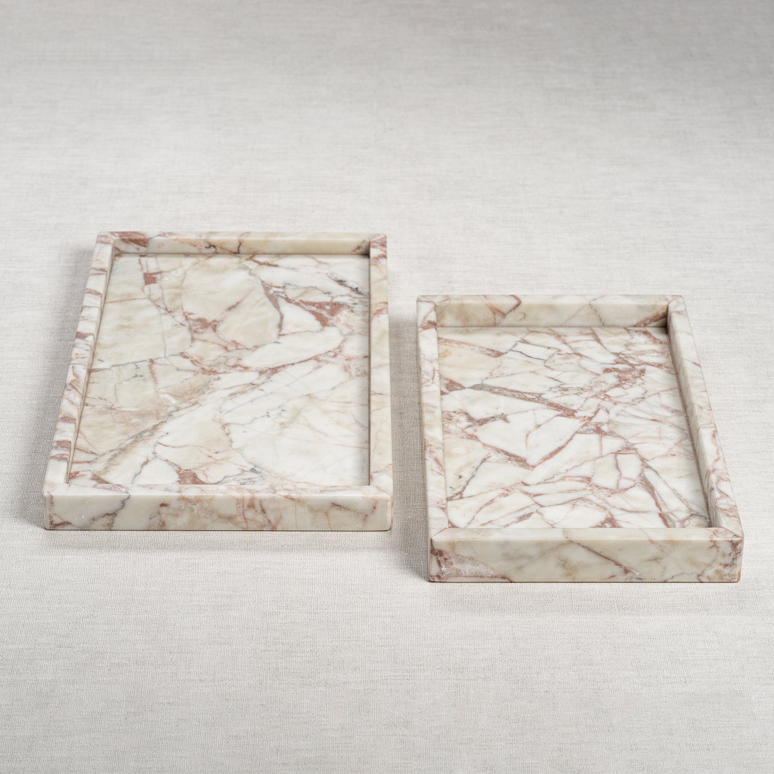 Rosso Verona Marble Tray - Trays by Carlyle Avenue