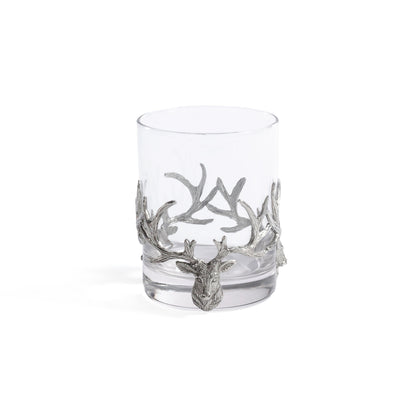 St. Anton Pewter and Glass Rocks Glass - Glassware by Carlyle Avenue