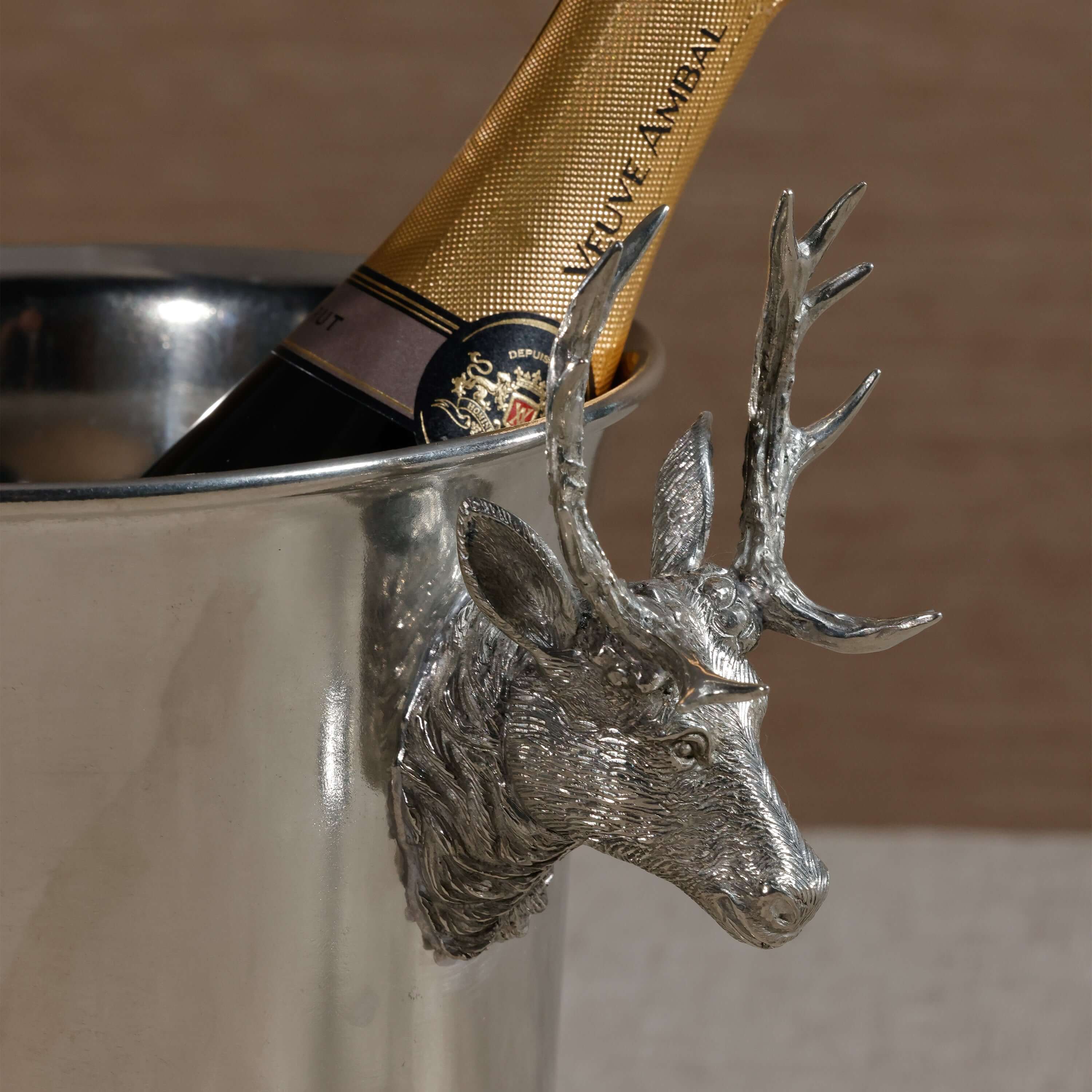 St. Moritz Pewter Champagne, Wine Cooler / Ice Bucket - Ice Bucket by Carlyle Avenue