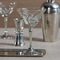 St. Moritz Pewter and Glass Martini Glass