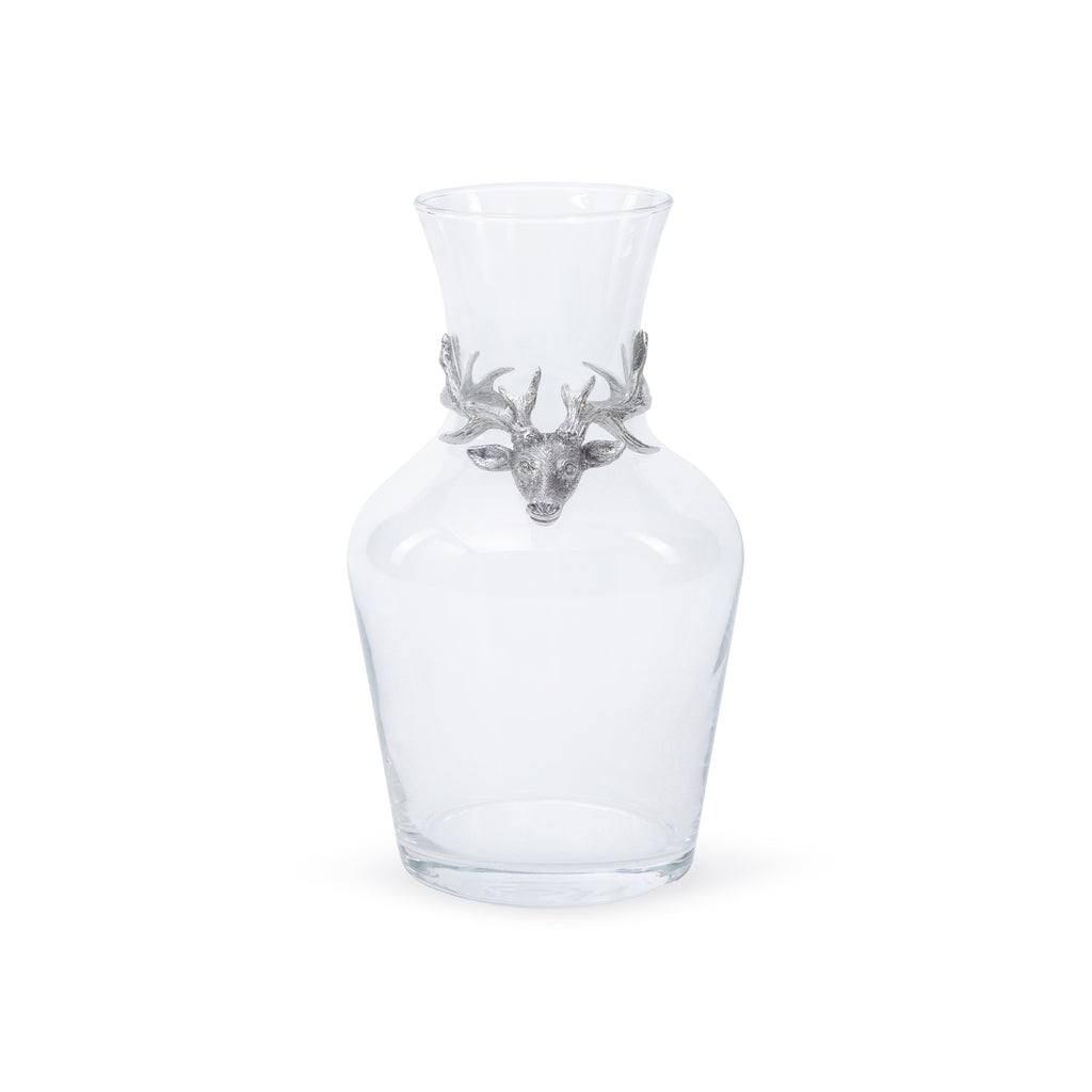 St. Anton All-Purpose Glass Bottle w/Pewter Trim