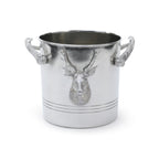 St. Anton Stag Head All Pewter Ice / Wine Bucket