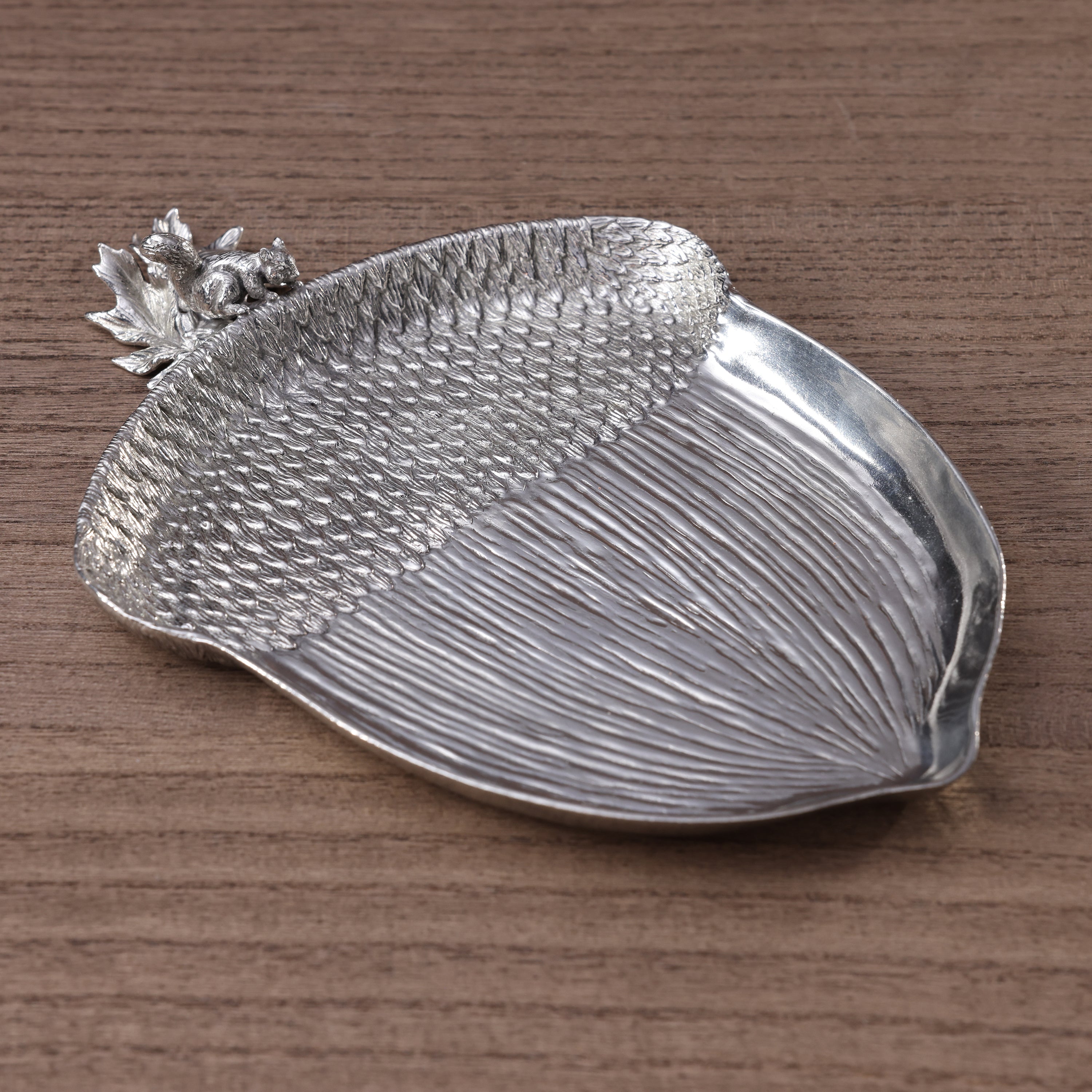 St. Anton Pewter Acorn Tray