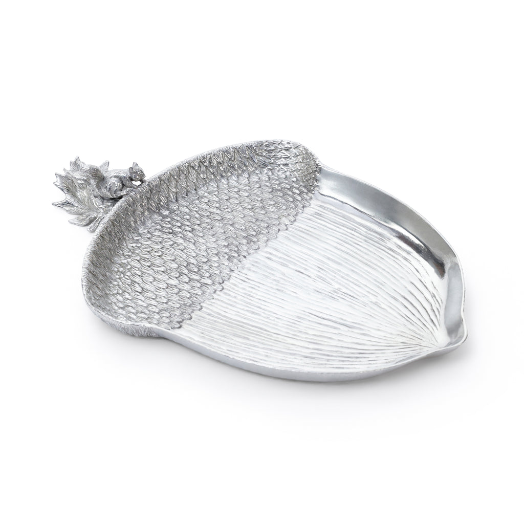 St. Anton Pewter Acorn Tray