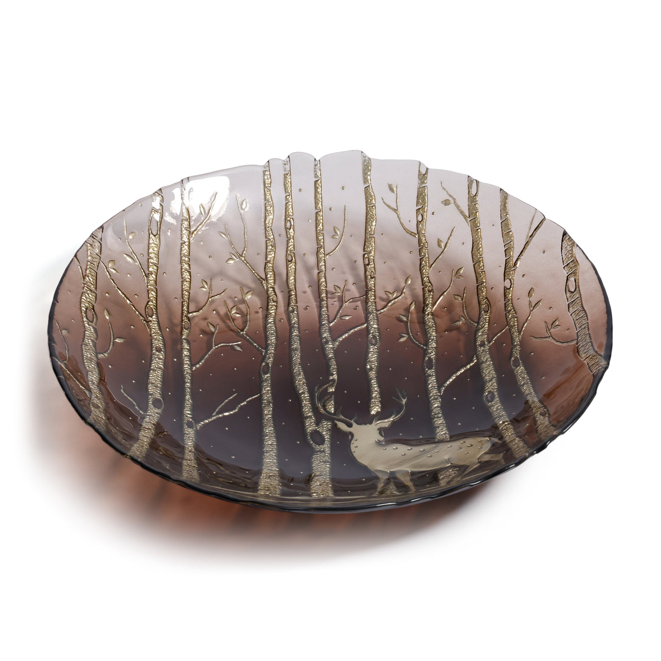 Wilderness Tableware Collection - Taupe & Gold