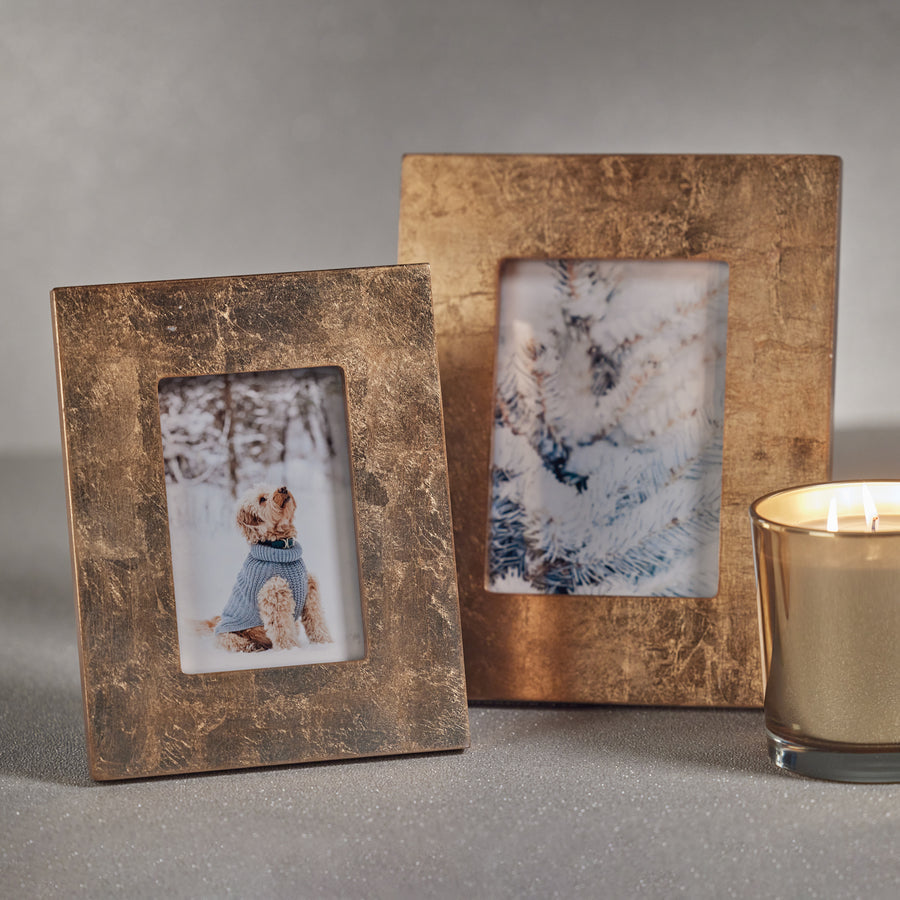 Gold Leaf Photo Frames - Picture Frames by Carlyle Avenue