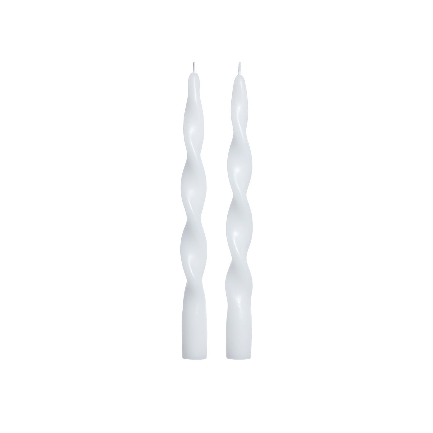 Pair of Lumière Twist Formal Candles 10" - Set of 6 - Candles by Carlyle Avenue