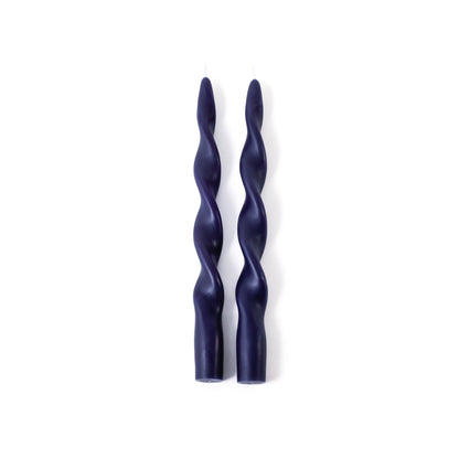 Set of 2 Lumière Twist Formal Candles - 10" - Candles by Carlyle Avenue