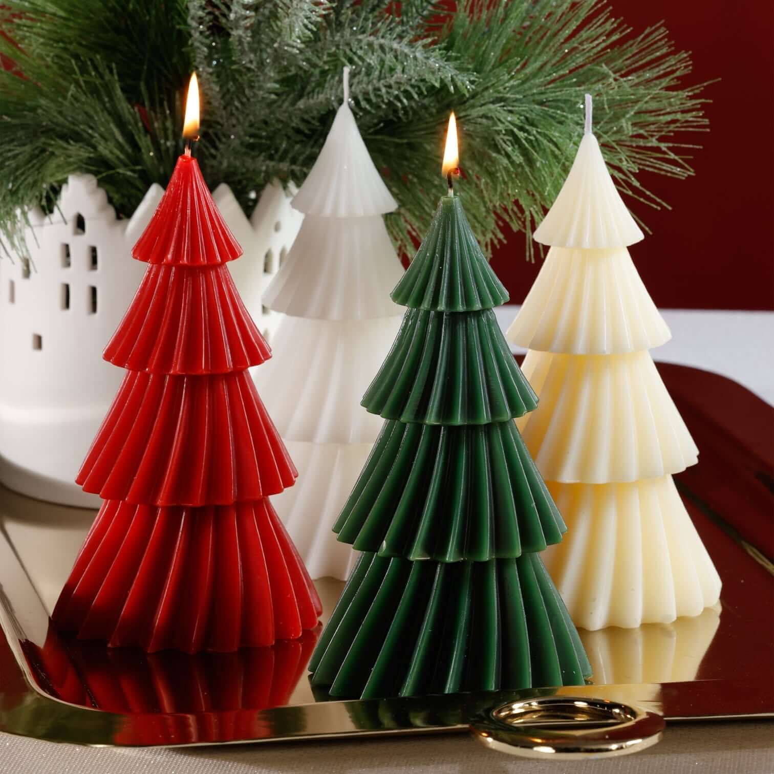 Twinkle Tree Candle, Set of 6