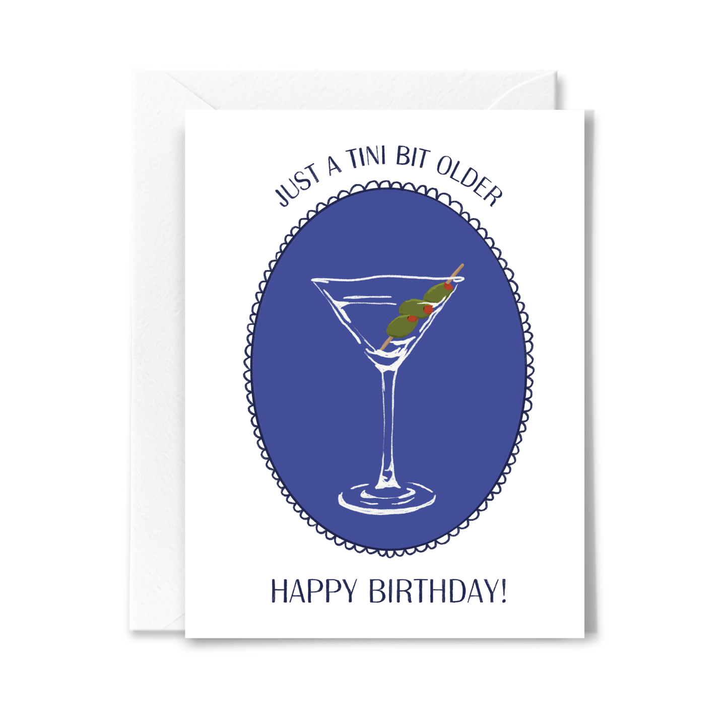 Tini Bit Older Birthday Card