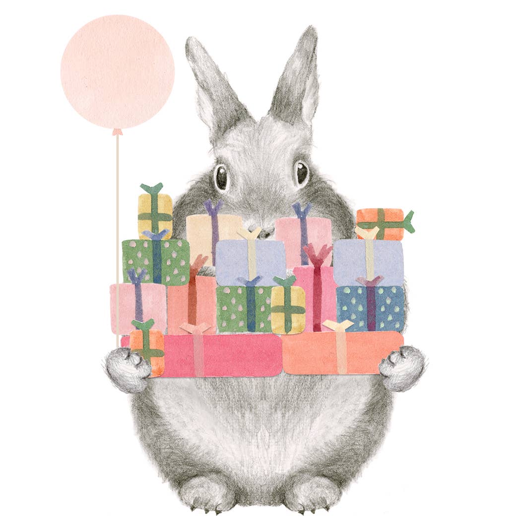 Bunny with Gifts -  by Carlyle Avenue