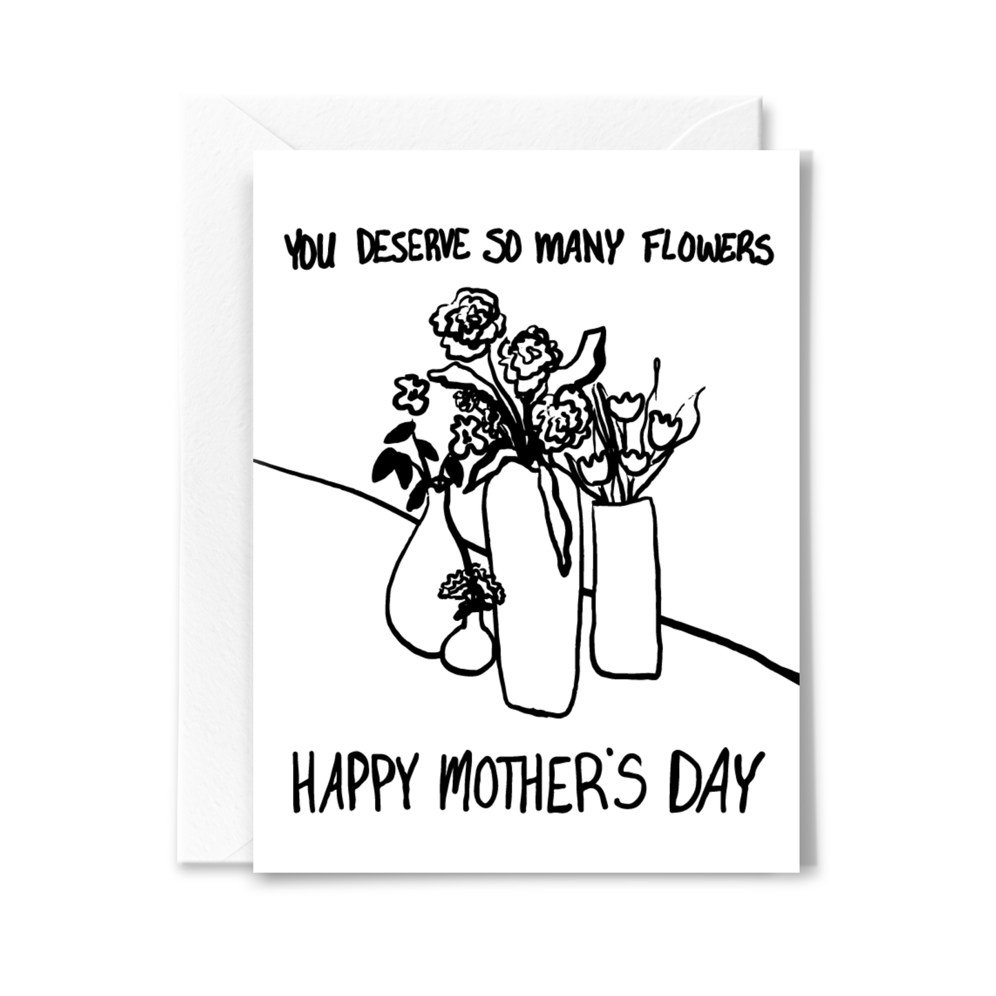 So Many Flowers Mother's Day Card