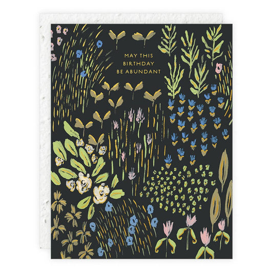 Abundance - Birthday Card -  by Carlyle Avenue