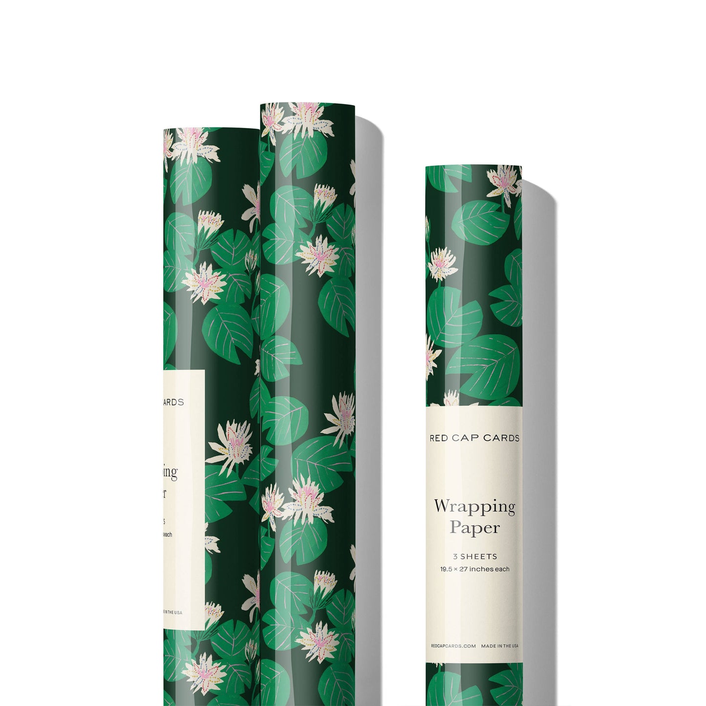 Water Lilies wrapping paper