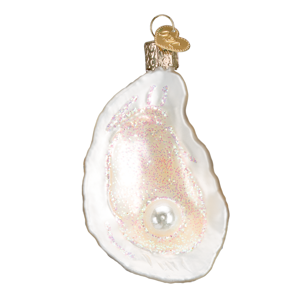 Oyster With Pearl Ornament