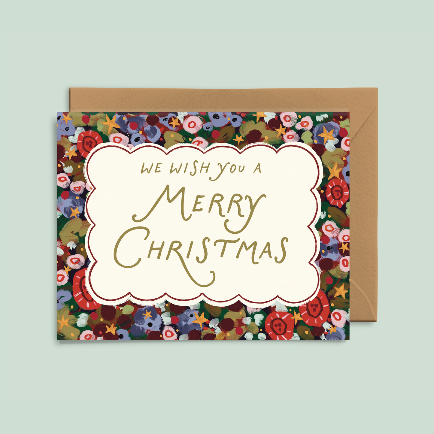 Christmas Florals Card
