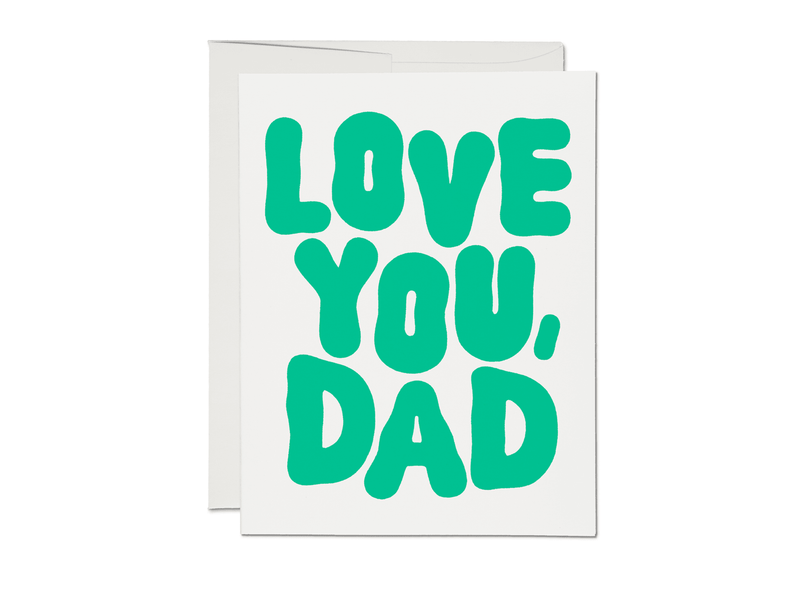 Love You, Dad Father's Day greeting card -  by Carlyle Avenue