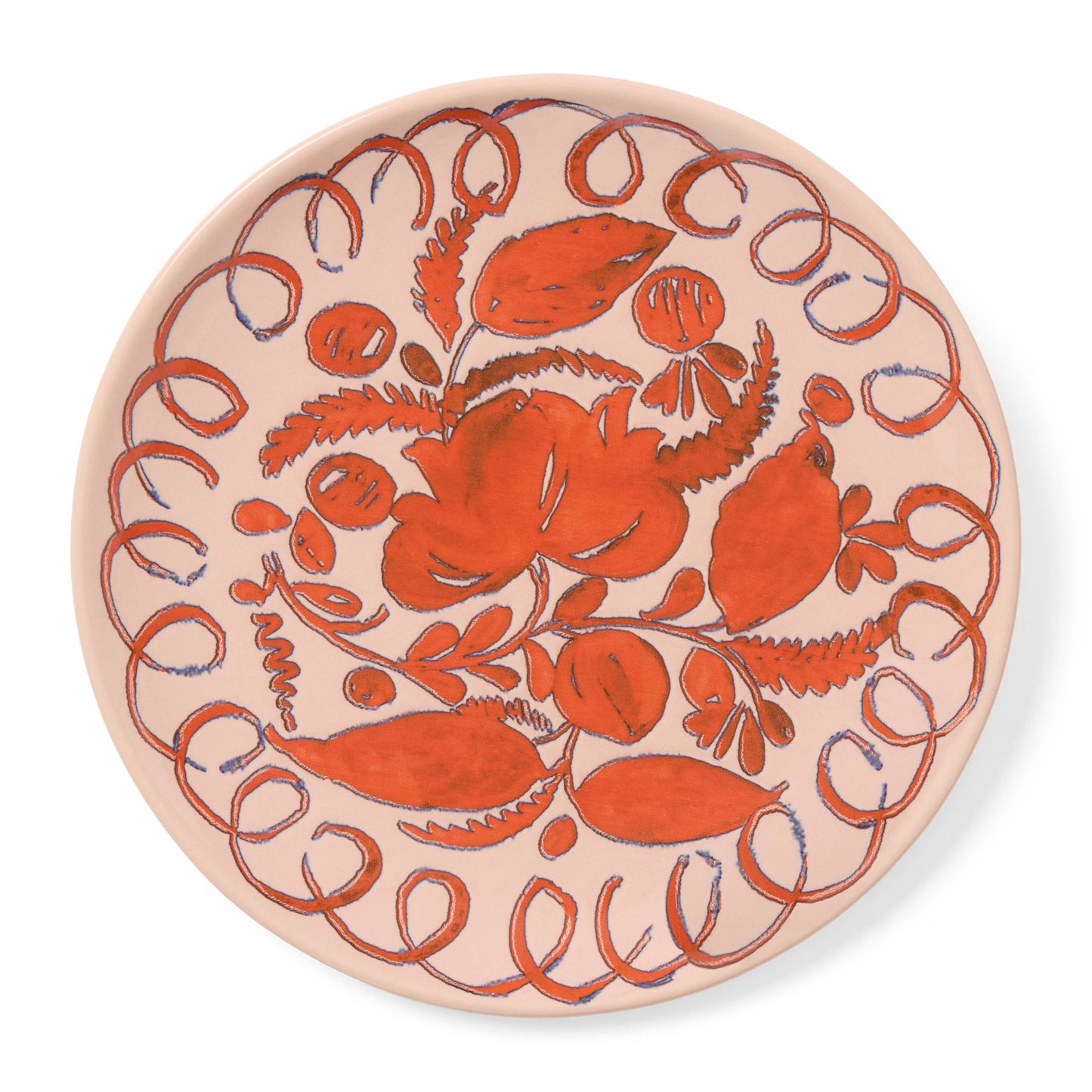 Amalfi Dessert Plate Pink - 9.1" Diameter