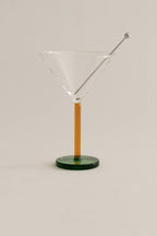 Piano Cocktail Glasses, Dizzy -  by Carlyle Avenue