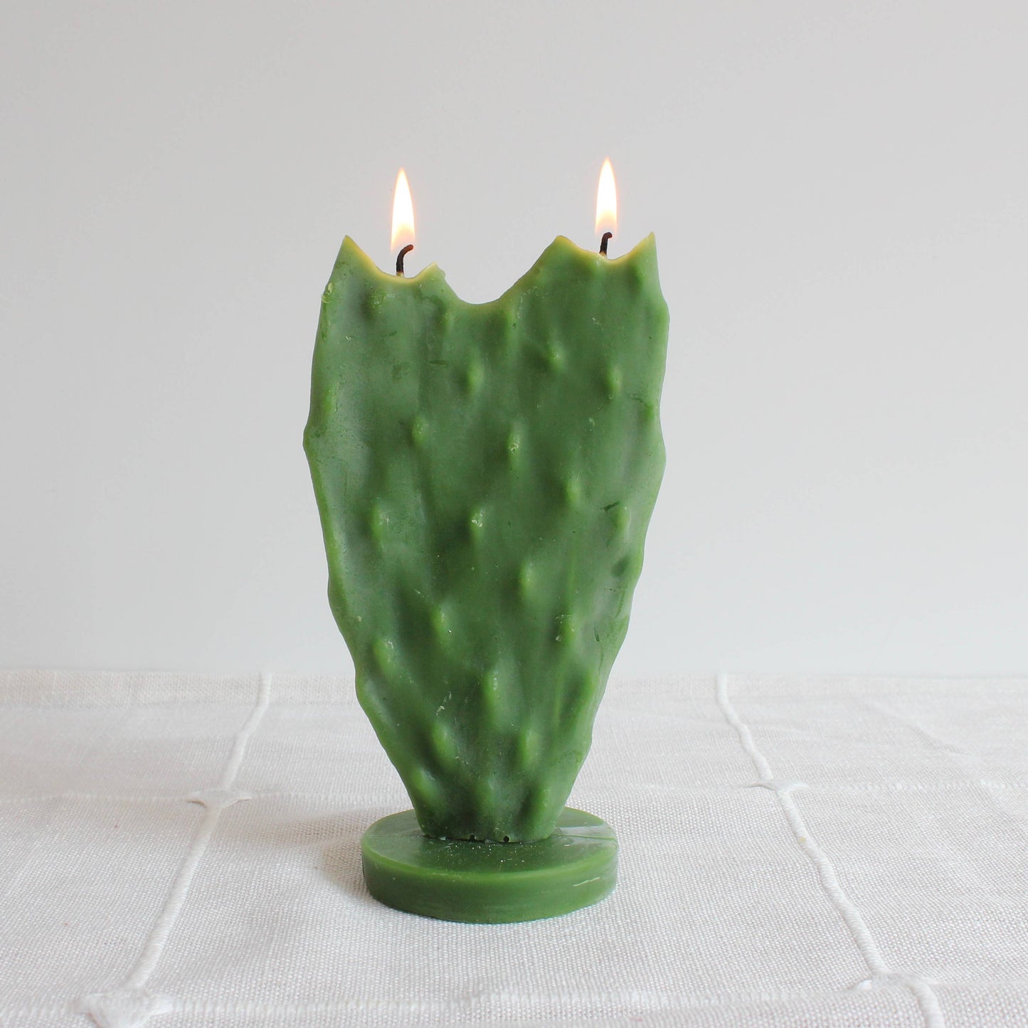 Nopal Cactus Beeswax Candle