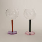 Bilboquet Wine Glasses, Twilight -  by Carlyle Avenue