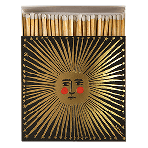 Sun Ray Matches | Square - Safety Matches - Matches by Carlyle Avenue