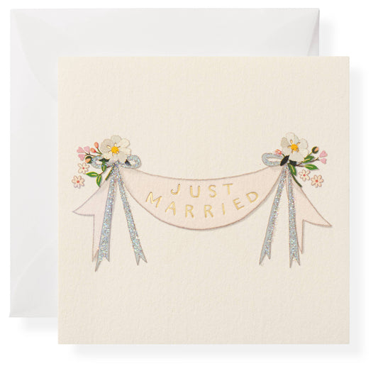 Just Married Individual Gift Enclosure