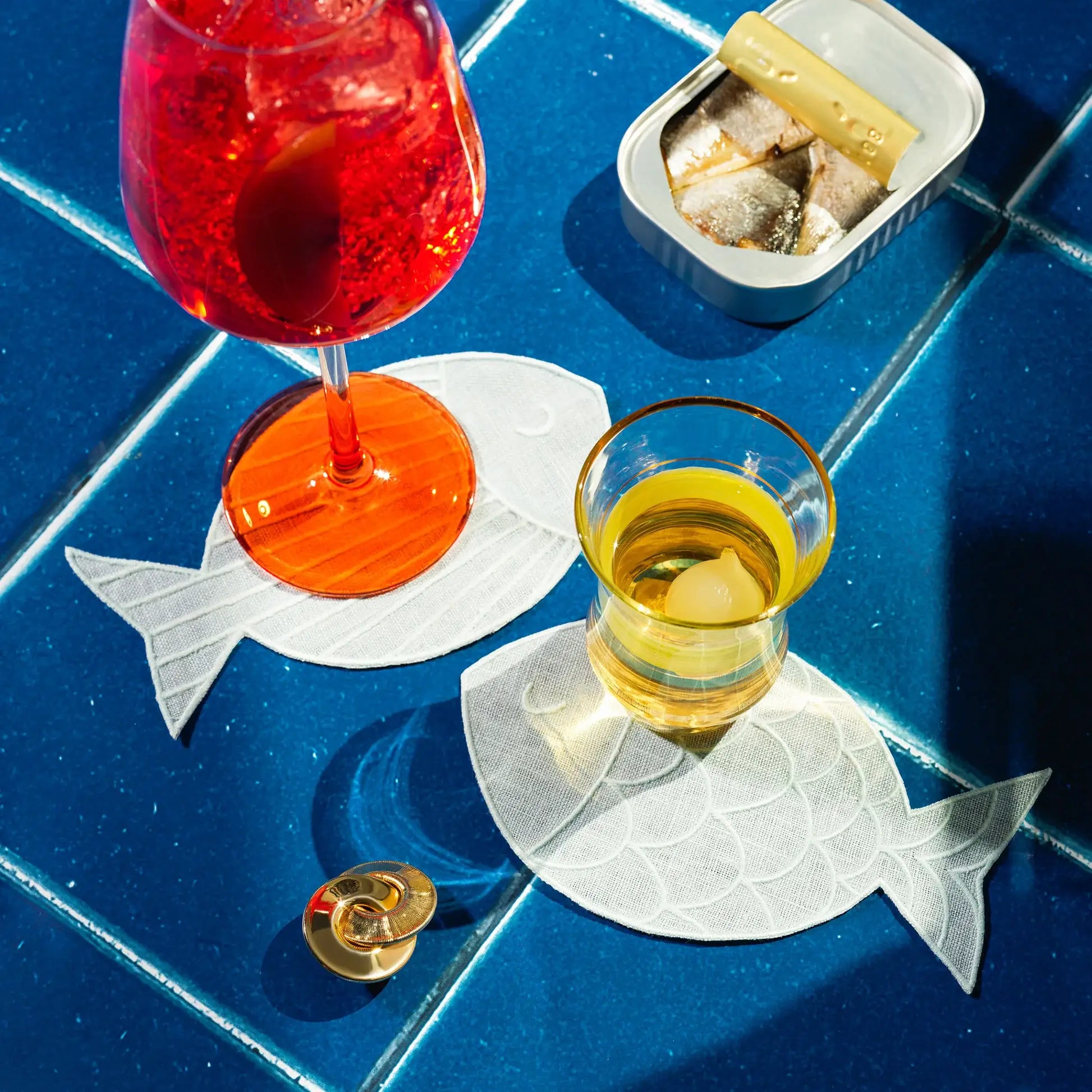 ✨NEW✨Sardine Cocktail Napkins -  by Carlyle Avenue