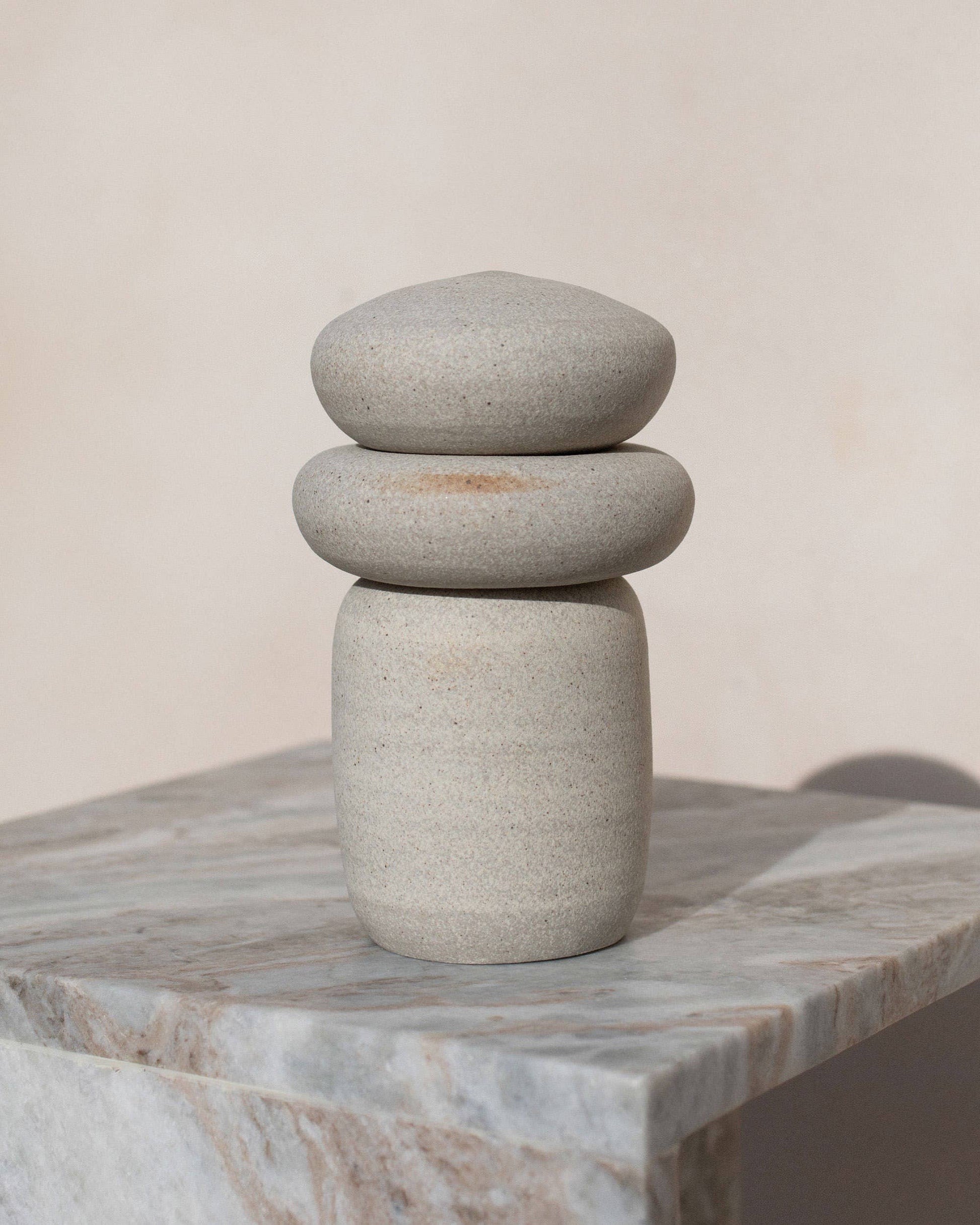 Stacking Cairn Sculpture -  by Carlyle Avenue