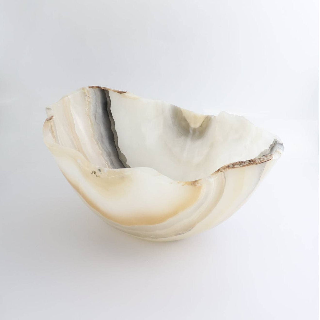 Mexican Onyx/Calcite Bowl 14"