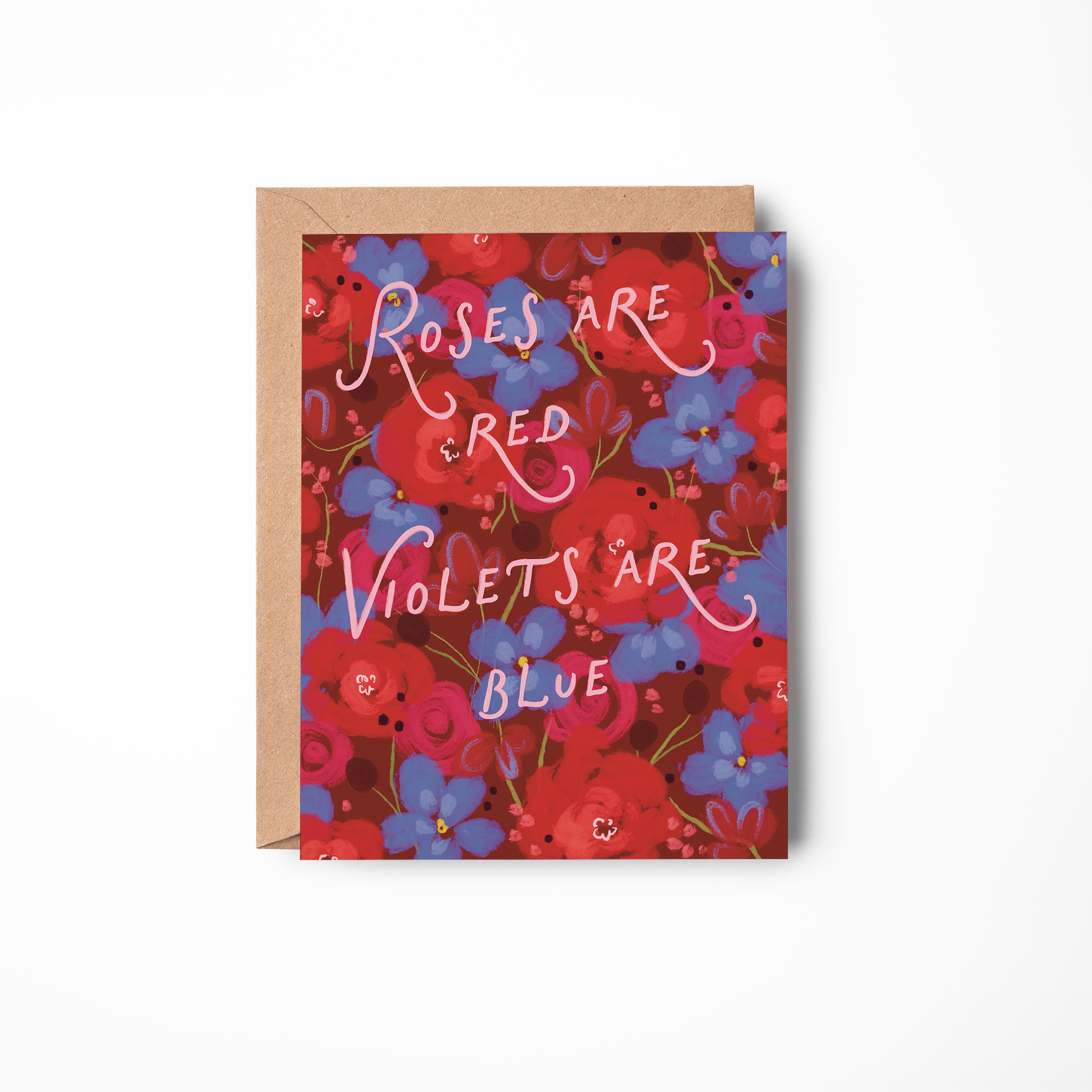 Roses Are Red Card