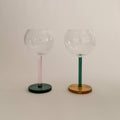 Bilboquet Wine Glasses, Golden Hour -  by Carlyle Avenue