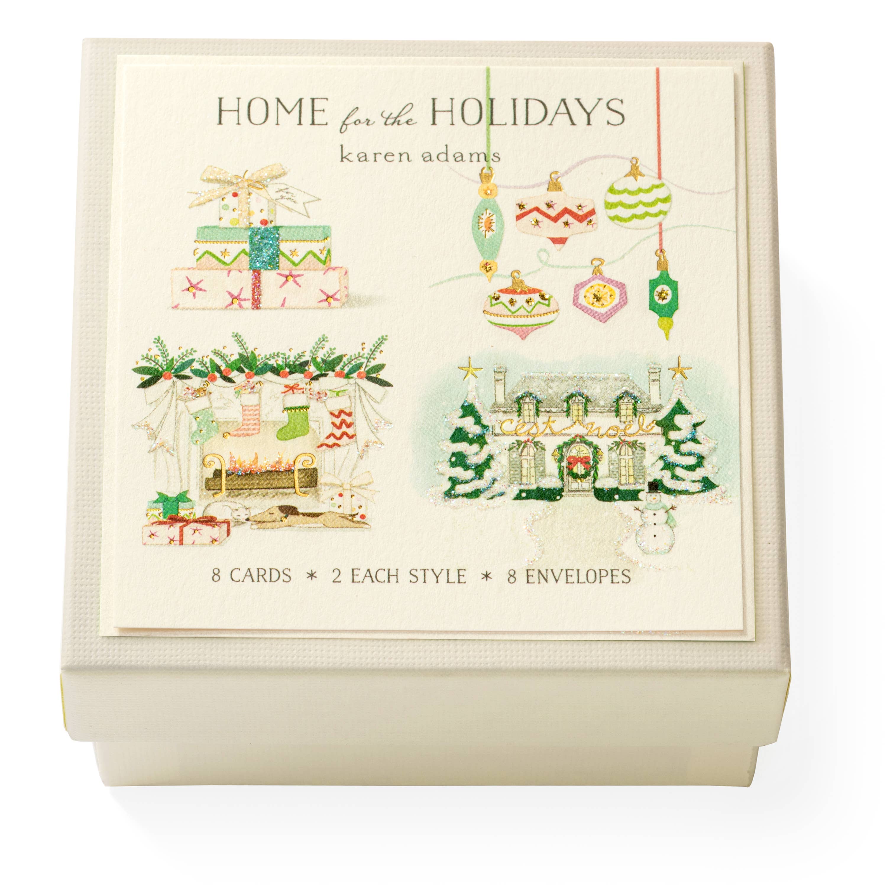 C'est Noel Individual Gift Enclosure - Greeting Cards by Carlyle Avenue