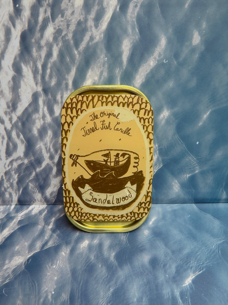 Tinned Fish Candle - Sandalwood - CARLYLE AVENUE