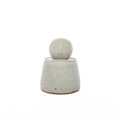 Alabaster White Stash Jars