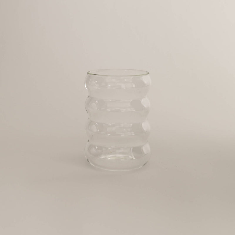 6oz Ripple Cup, Clear - Glassware by Carlyle Avenue