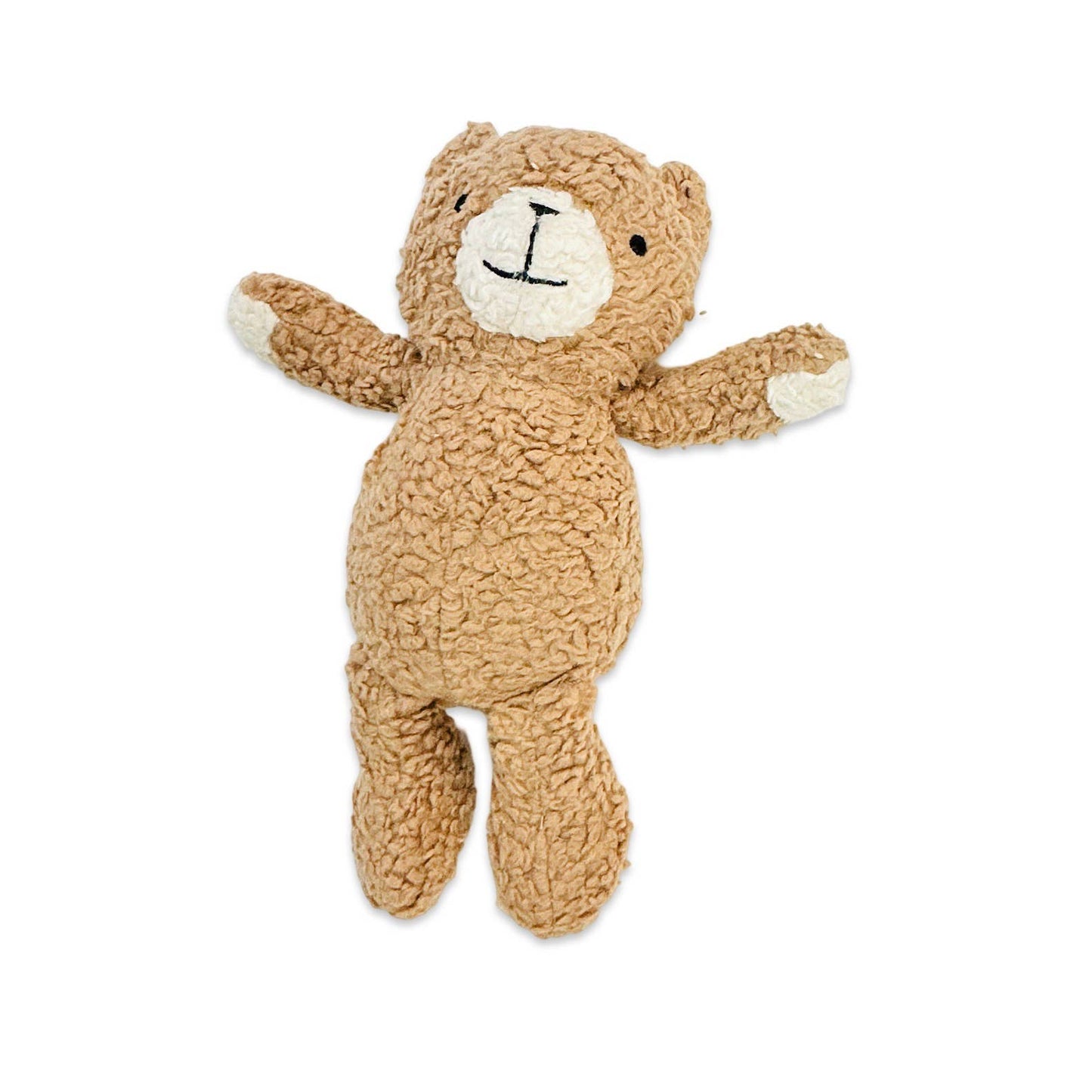 Peanut Lil Bear SHERPA Knit Stuffed Soft Toy (Organic)