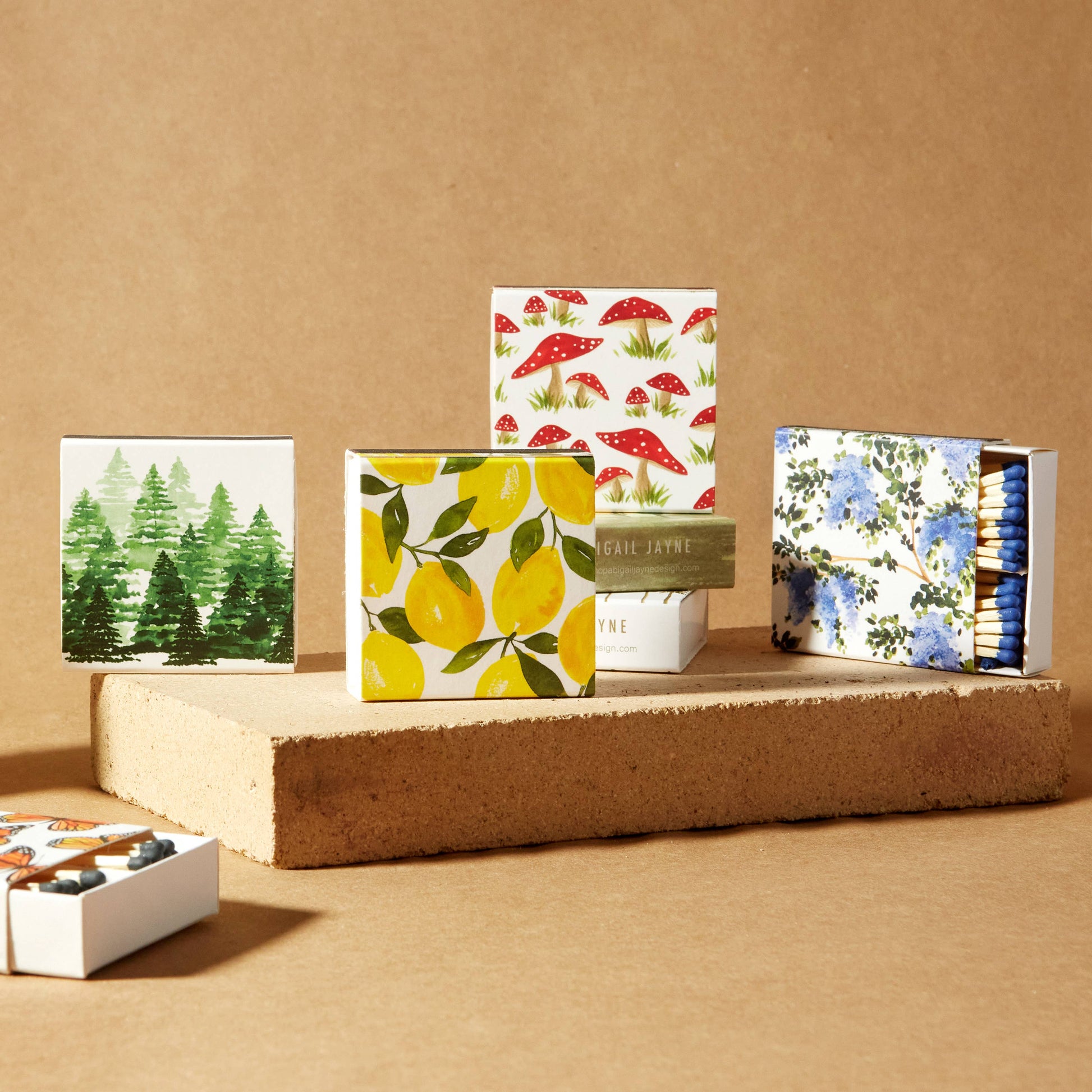 Magical Mushroom Matches | Candle Matches - Matches by Carlyle Avenue