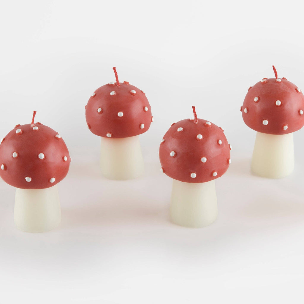 Mini Mushroom Candles - Candles by Carlyle Avenue