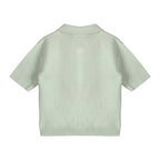 Palm Trees Embroidered Baby Shirt & Shorts Set (Organic)