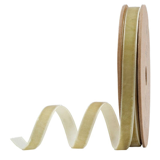 16 Colors | 3/8" Velvet Ribbon | 10 Yard Roll -  by Carlyle Avenue