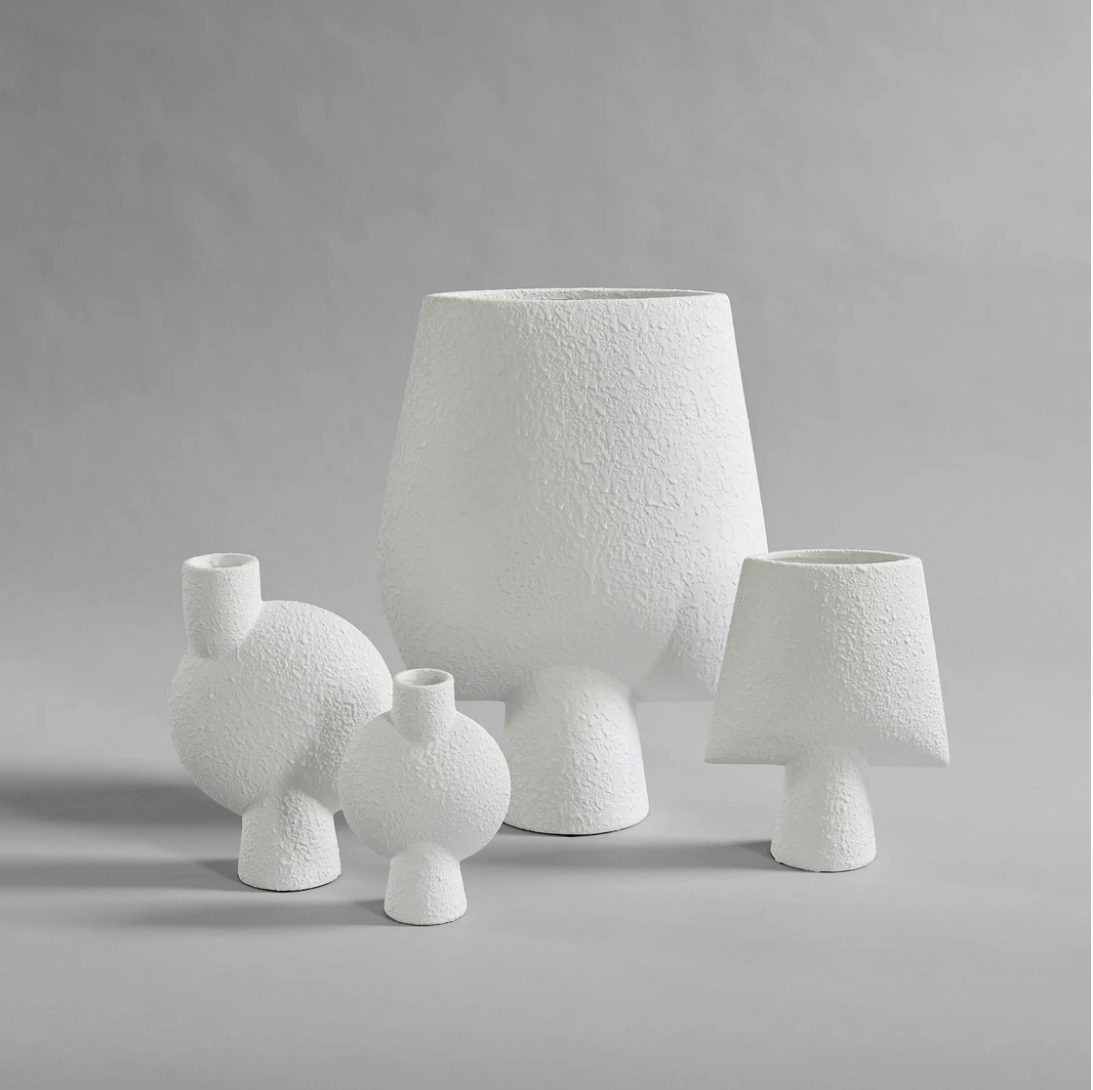 Sphere Vase Bubl, Mini - Bubble White by 101 Copenhagen