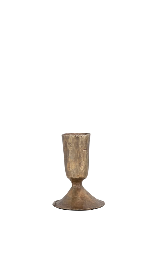 Metal Taper Holder - Bronze - Candle Holders by Carlyle Avenue