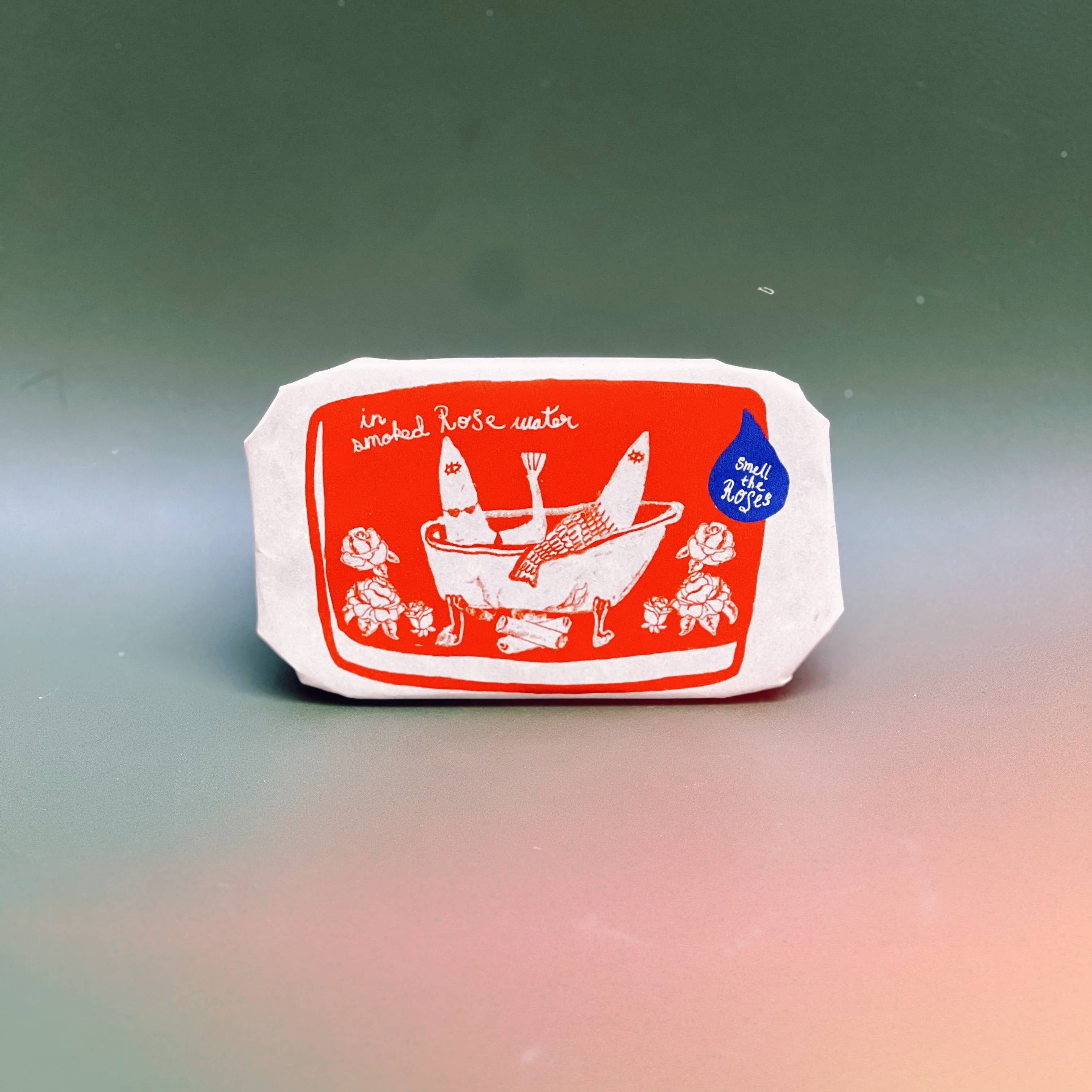 Tinned Fish Candle - Smoked Rose Water - Candles by Carlyle Avenue